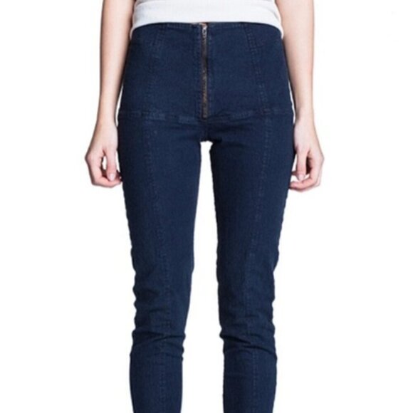 Prairie Underground Black Zip up Pants - Picture 1 of 12